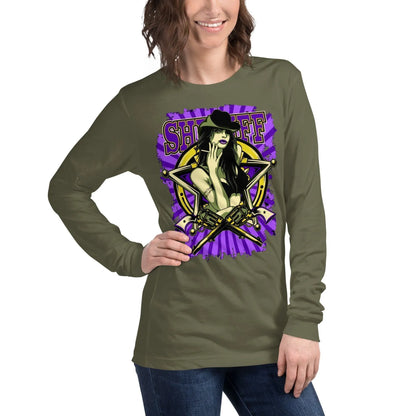 sheriff-langarmshirt-langarmshirt-jlr-design-36127 - JLR Design
