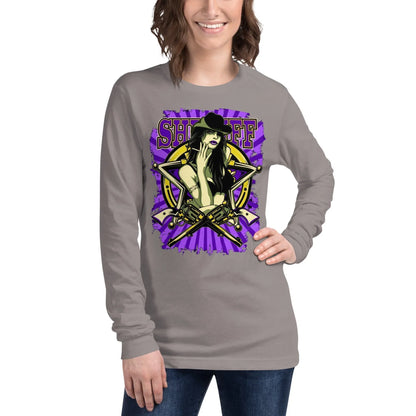 sheriff-langarmshirt-langarmshirt-jlr-design-52534 - JLR Design