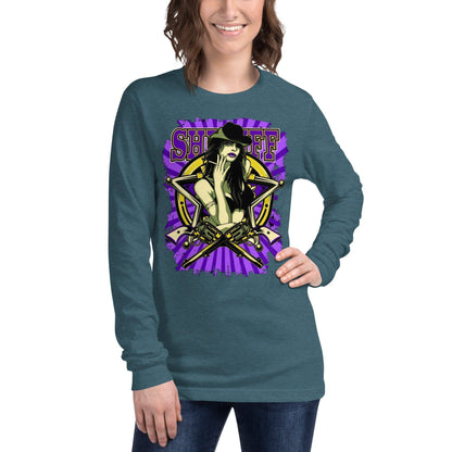sheriff-langarmshirt-langarmshirt-jlr-design-61266 - JLR Design