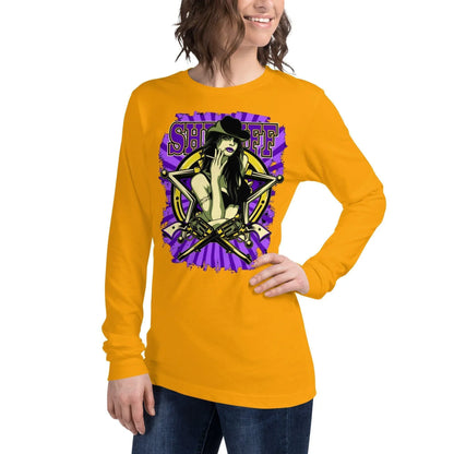 sheriff-langarmshirt-langarmshirt-jlr-design-63650 - JLR Design