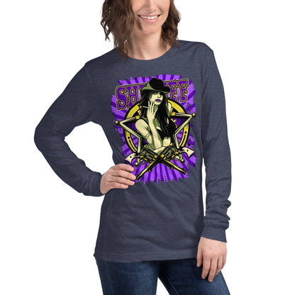 sheriff-langarmshirt-langarmshirt-jlr-design-67200 - JLR Design