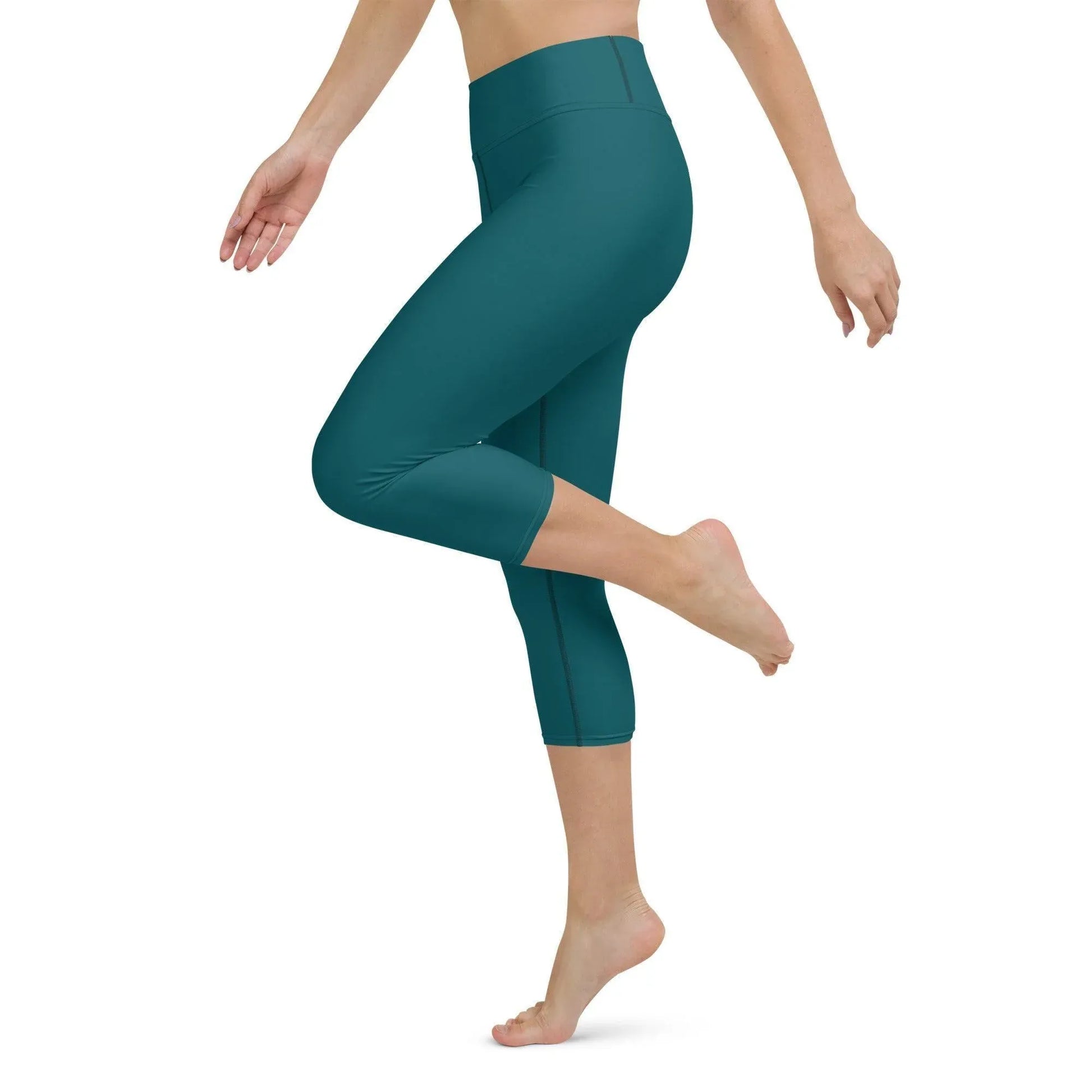 sherpa-blau-damen-yoga-capri-leggings-yoga-capri-leggings-jlr-design-3 - JLR Design