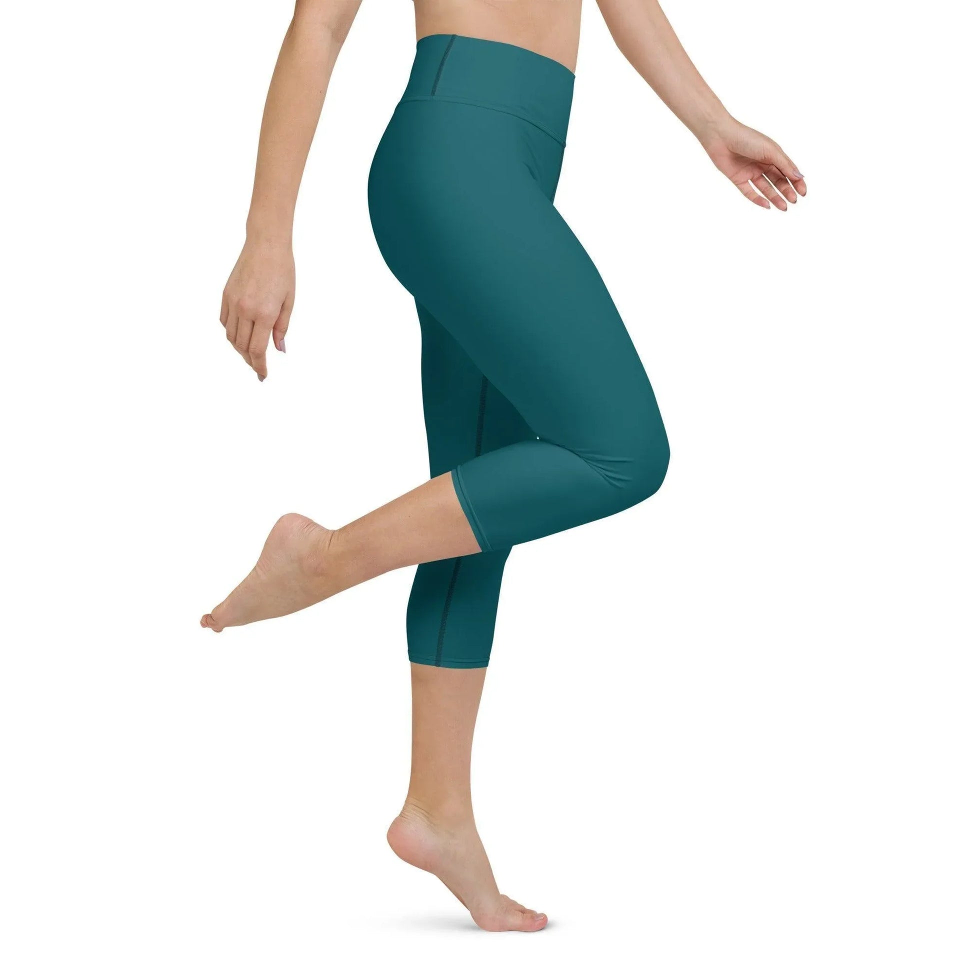 sherpa-blau-damen-yoga-capri-leggings-yoga-capri-leggings-jlr-design-4 - JLR Design