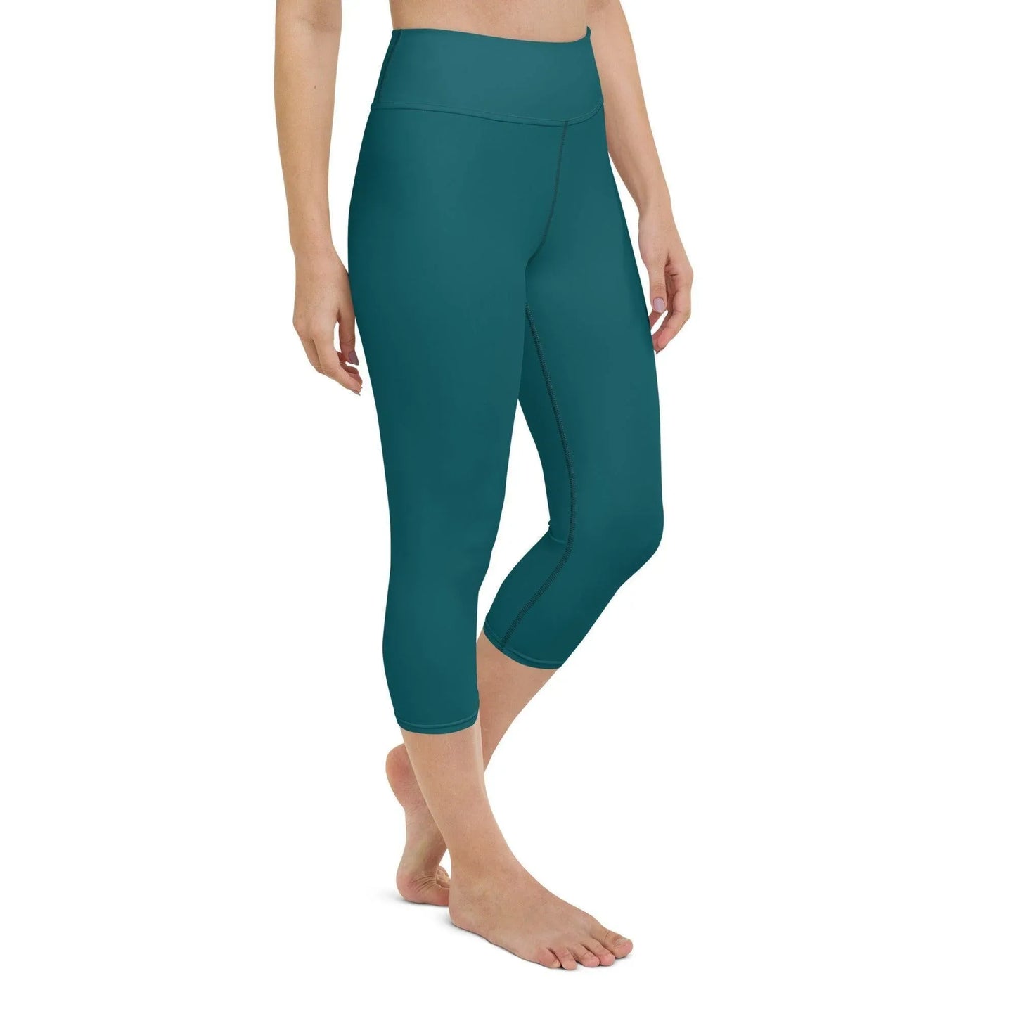sherpa-blau-damen-yoga-capri-leggings-yoga-capri-leggings-jlr-design-5 - JLR Design