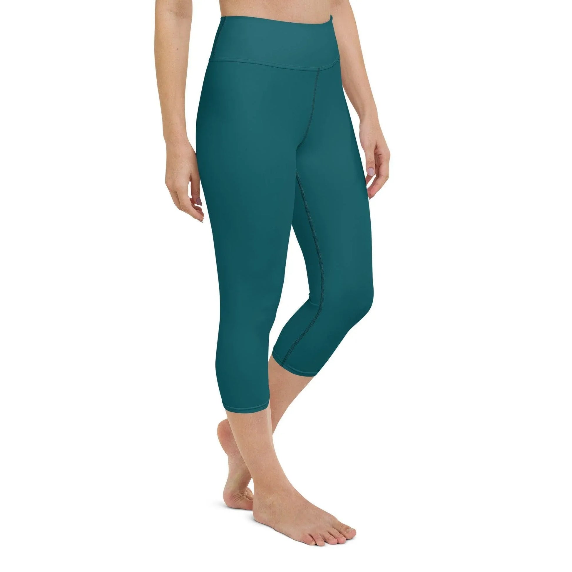 sherpa-blau-damen-yoga-capri-leggings-yoga-capri-leggings-jlr-design-5 - JLR Design