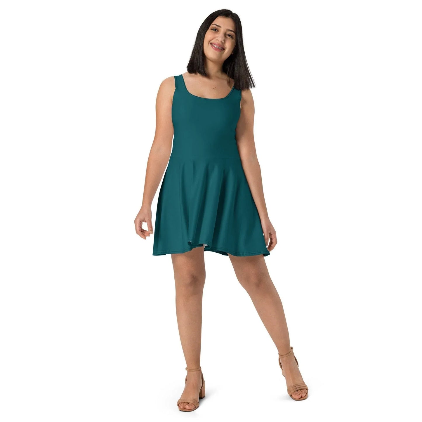 sherpa-blau-skater-kleid-skater-kleid-jlr-design-1 - JLR Design
