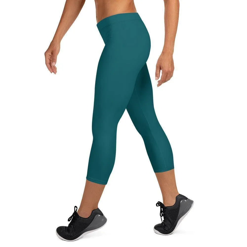 sherpa-blaue-damen-capri-leggings-capri-leggings-jlr-design-1 - JLR Design