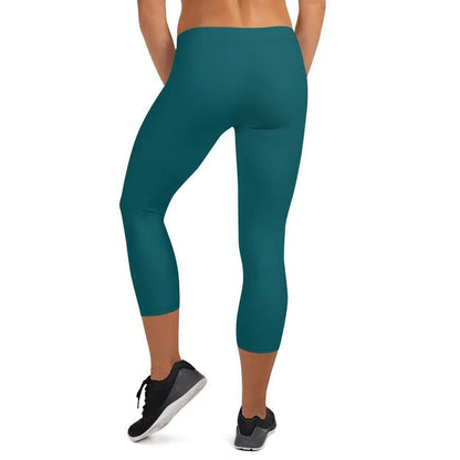 sherpa-blaue-damen-capri-leggings-capri-leggings-jlr-design-2 - JLR Design