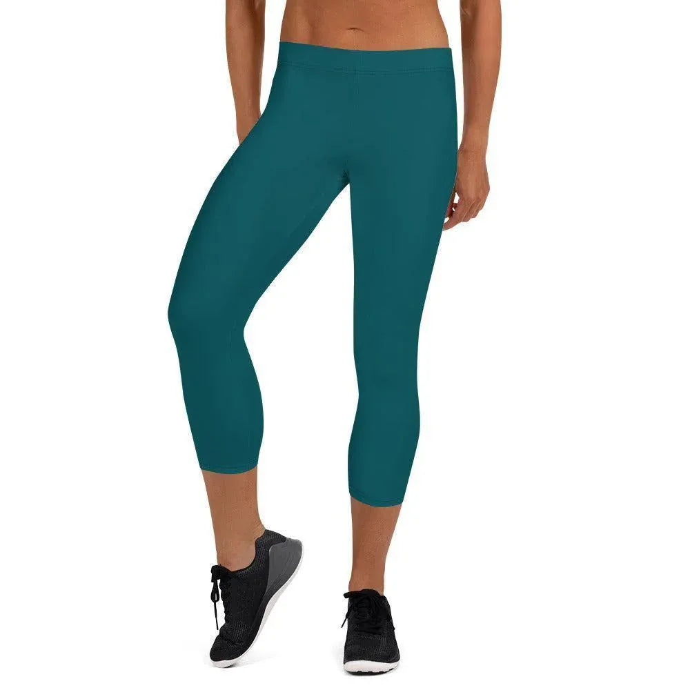 sherpa-blaue-damen-capri-leggings-capri-leggings-jlr-design-3 - JLR Design