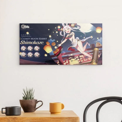 shimakaze-moon-rabbit-azur-lane-poster-poster-jlr-design-2 - JLR Design