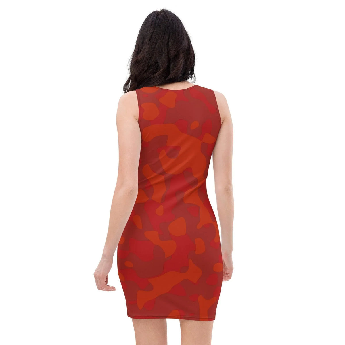 slim-fit-basic-kleid-red-camouflage-slim-fit-basic-jlr-design-jlr-design-de-3 - JLR Design