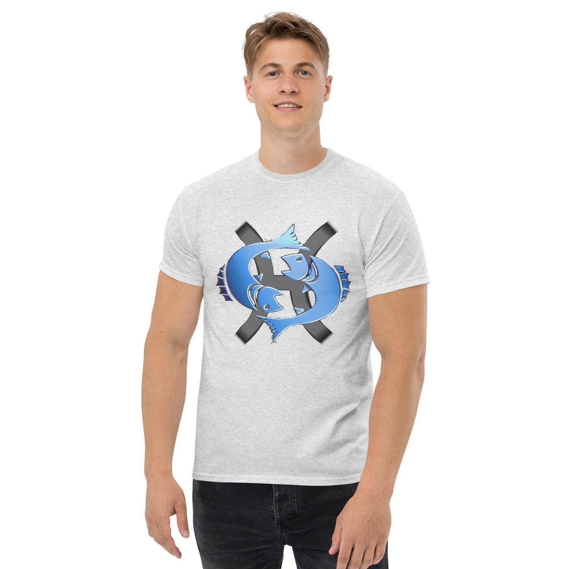sternzeichen-fische-herren-t-shirt-t-shirt-jlr-design-10918 - JLR Design