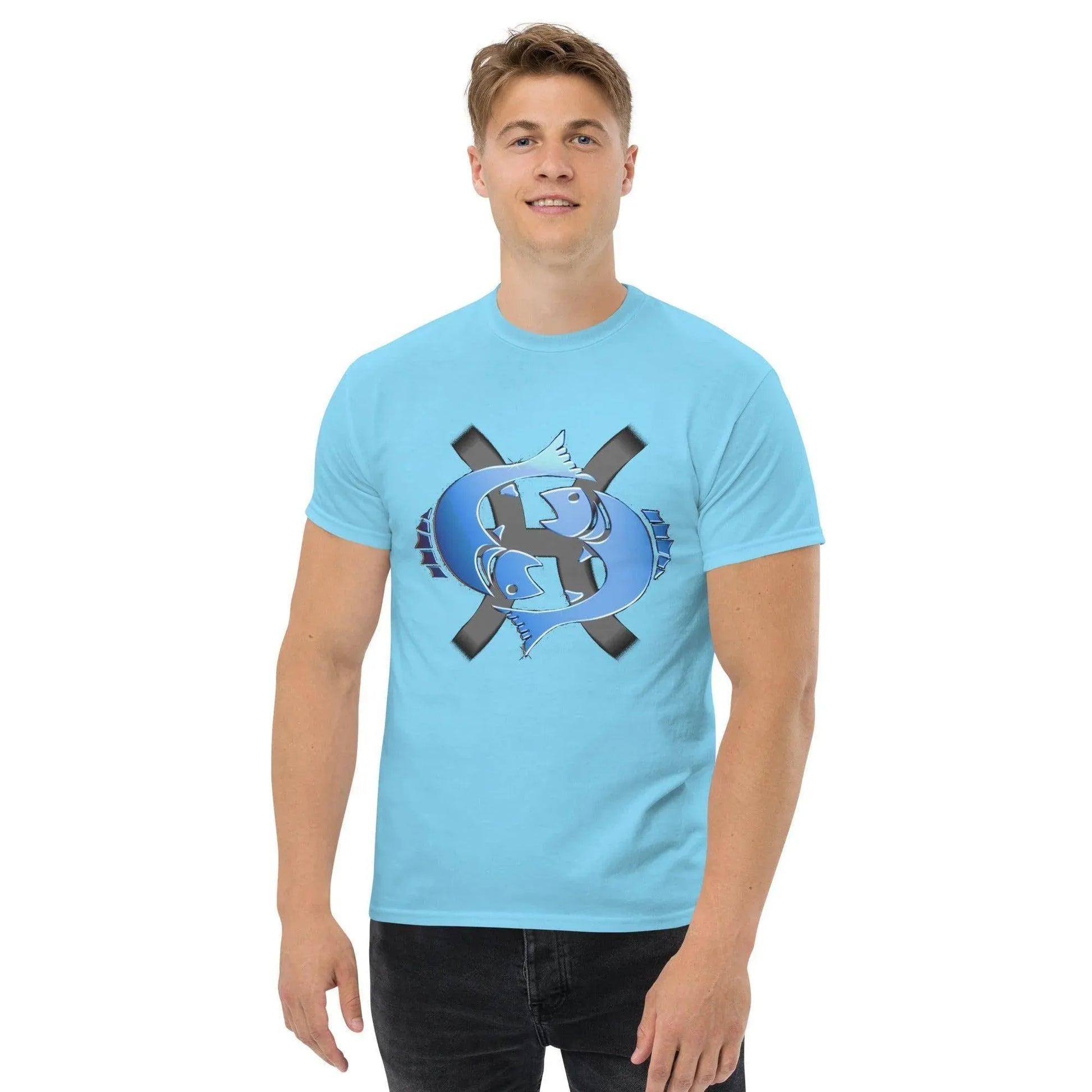 sternzeichen-fische-herren-t-shirt-t-shirt-jlr-design-88719 - JLR Design