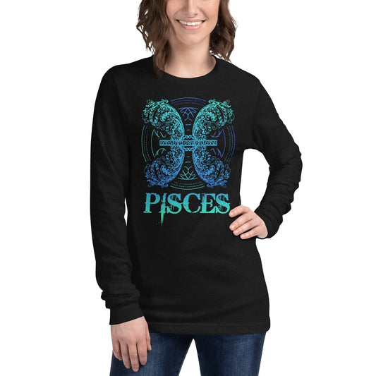 sternzeichen-fische-langarmshirt-langarmshirt-jlr-design-1 - JLR Design