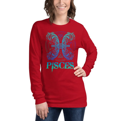 sternzeichen-fische-langarmshirt-langarmshirt-jlr-design-15 - JLR Design
