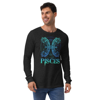 sternzeichen-fische-langarmshirt-langarmshirt-jlr-design-2 - JLR Design