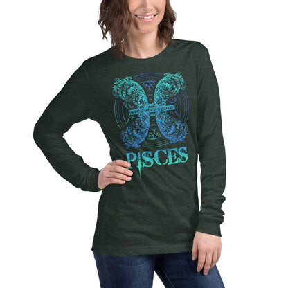 sternzeichen-fische-langarmshirt-langarmshirt-jlr-design-20 - JLR Design