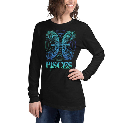 sternzeichen-fische-langarmshirt-langarmshirt-jlr-design-4 - JLR Design