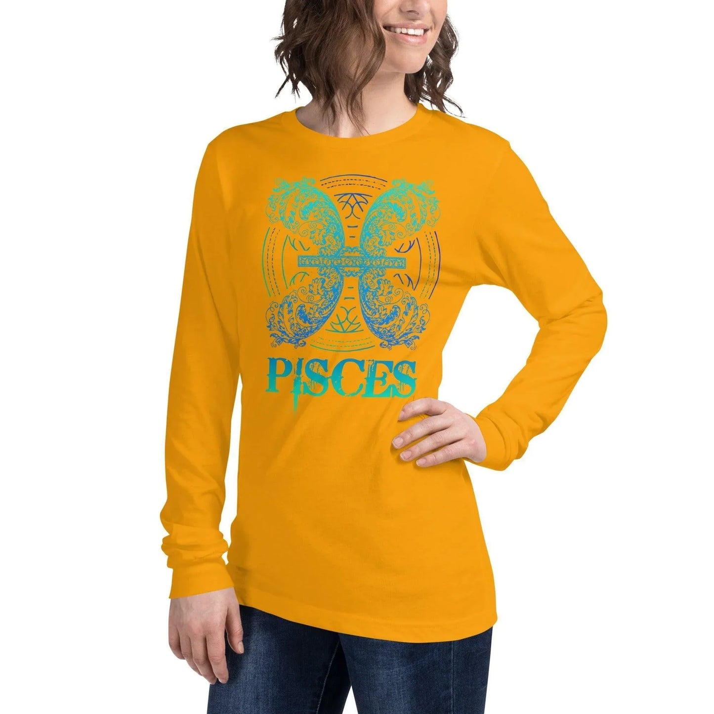 sternzeichen-fische-langarmshirt-langarmshirt-jlr-design-40 - JLR Design