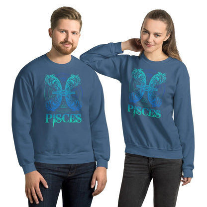 sternzeichen-fische-unisex-pullover-pullover-jlr-design-1 - JLR Design