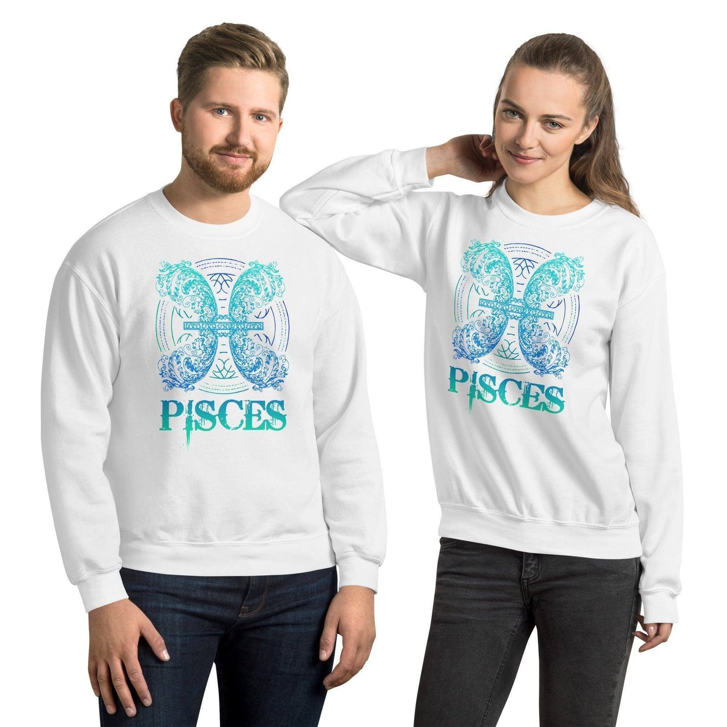 sternzeichen-fische-unisex-pullover-pullover-jlr-design-11 - JLR Design