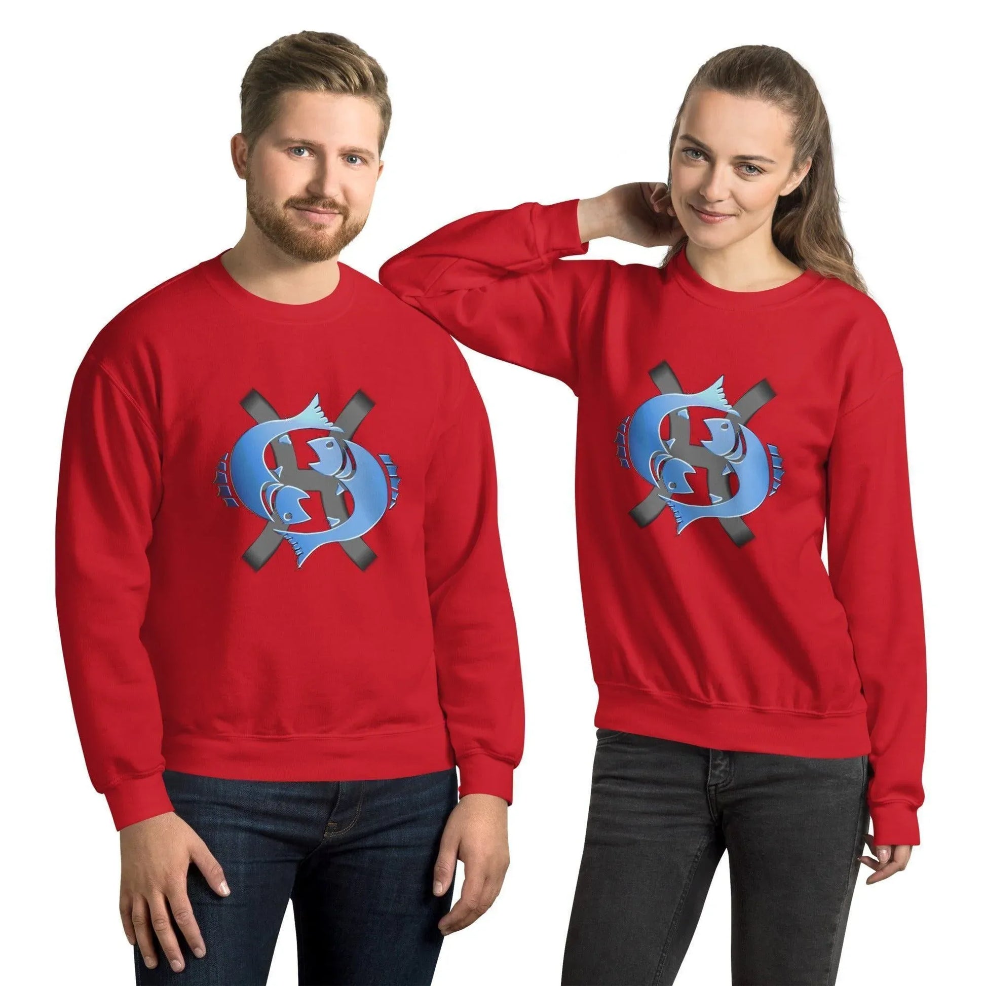 sternzeichen-fische-unisex-pullover-pullover-jlr-design-43983 - JLR Design