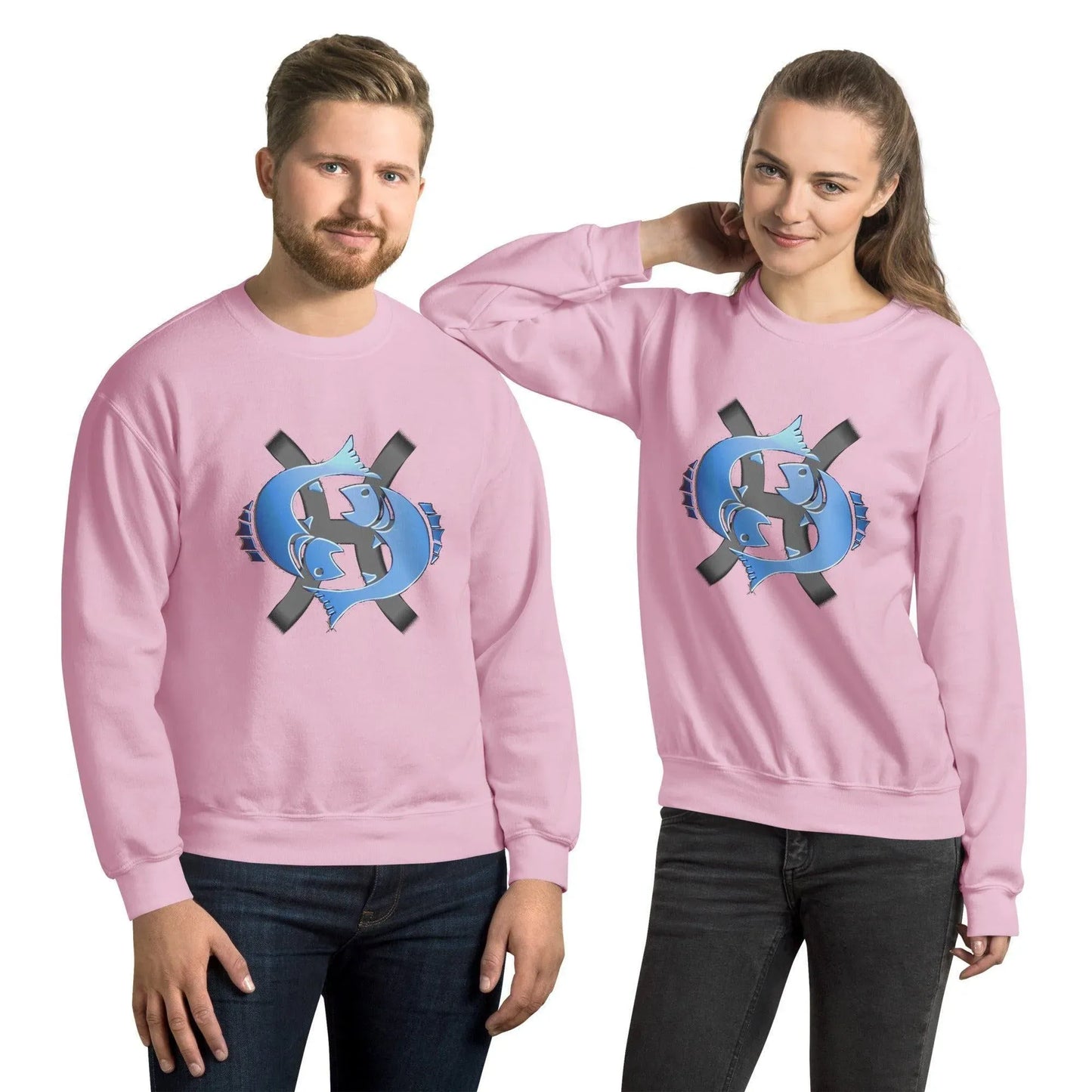 sternzeichen-fische-unisex-pullover-pullover-jlr-design-70692 - JLR Design