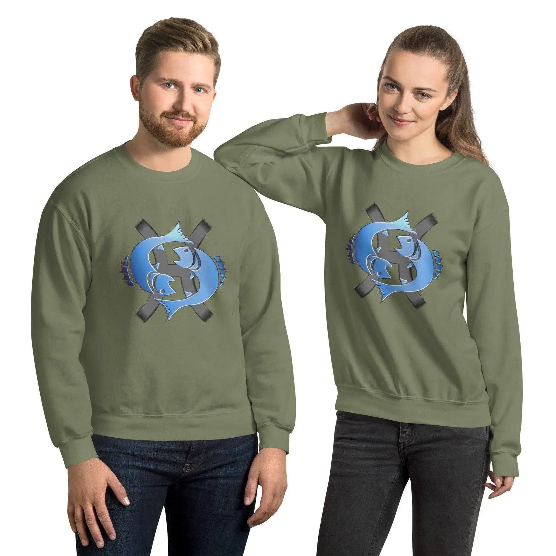sternzeichen-fische-unisex-pullover-pullover-jlr-design-88968 - JLR Design