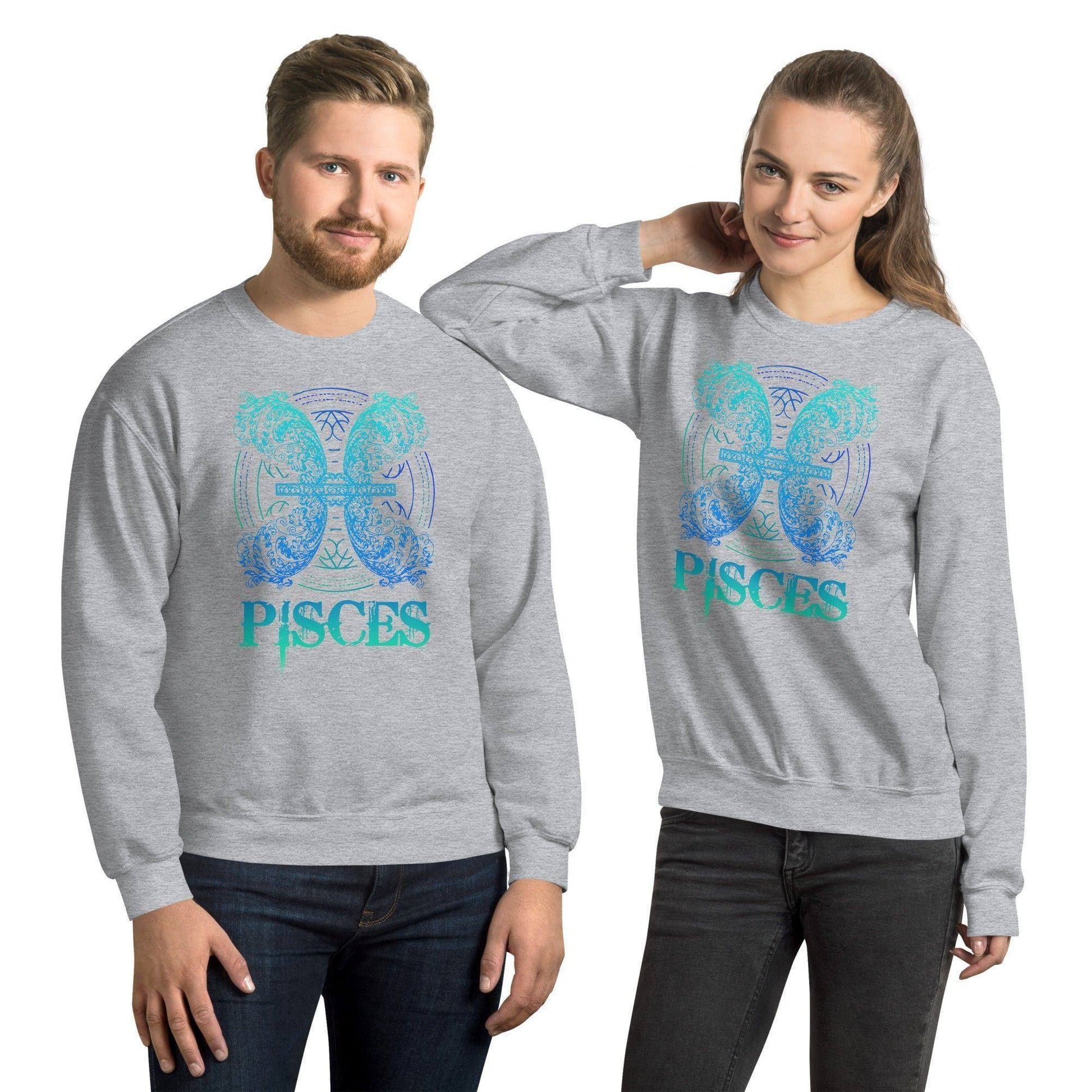 sternzeichen-fische-unisex-pullover-pullover-jlr-design-9 - JLR Design