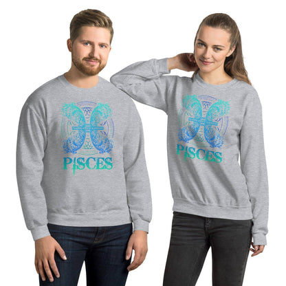 sternzeichen-fische-unisex-pullover-pullover-jlr-design-9 - JLR Design