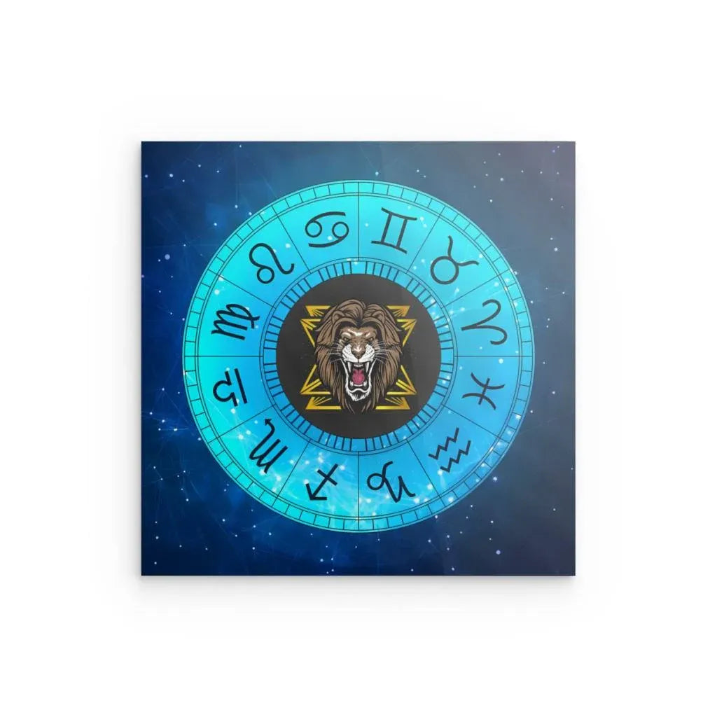 sternzeichen-lowe-metall-poster-20-x-20-cm-metallposter-jlr-design-1 - JLR Design