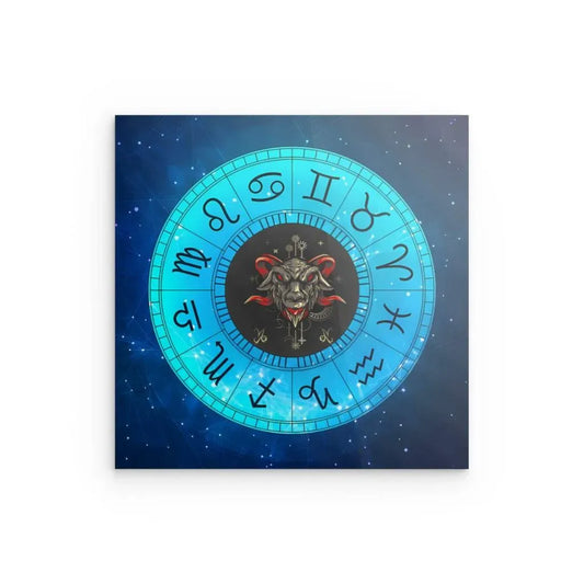 sternzeichen-steinbock-metall-poster-20-x-20-cm-metallposter-jlr-design-1 - JLR Design