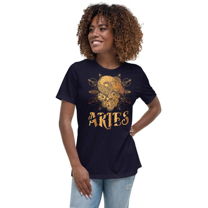 sternzeichen-widder-damen-t-shirt-t-shirt-jlr-design-1 - JLR Design
