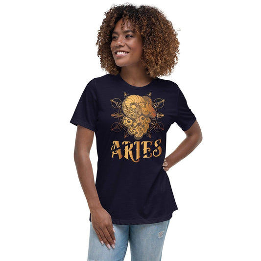 sternzeichen-widder-damen-t-shirt-t-shirt-jlr-design-1 - JLR Design