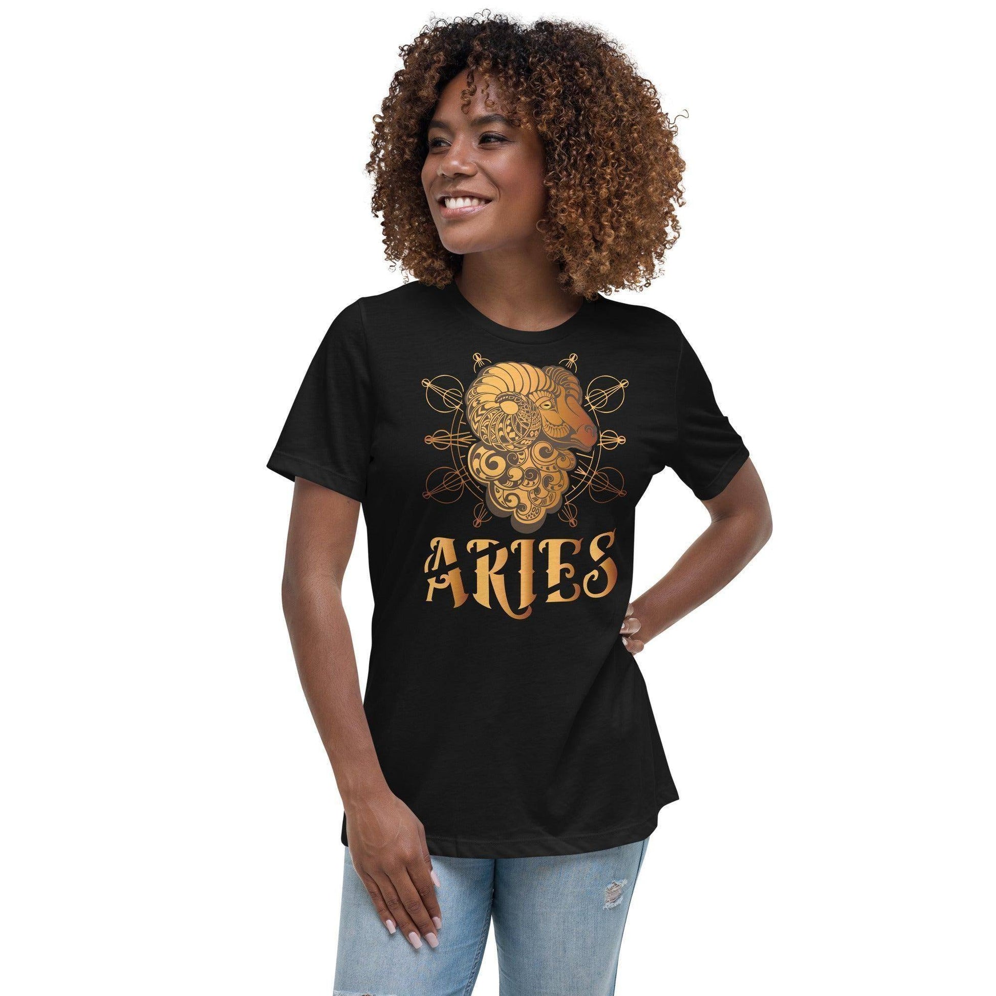 sternzeichen-widder-damen-t-shirt-t-shirt-jlr-design-2 - JLR Design