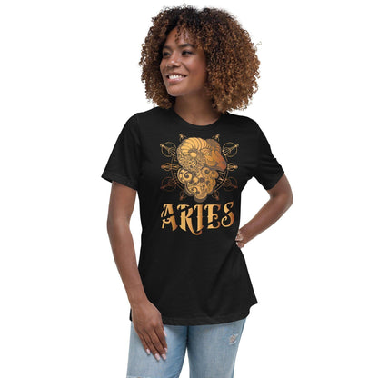 sternzeichen-widder-damen-t-shirt-t-shirt-jlr-design-2 - JLR Design