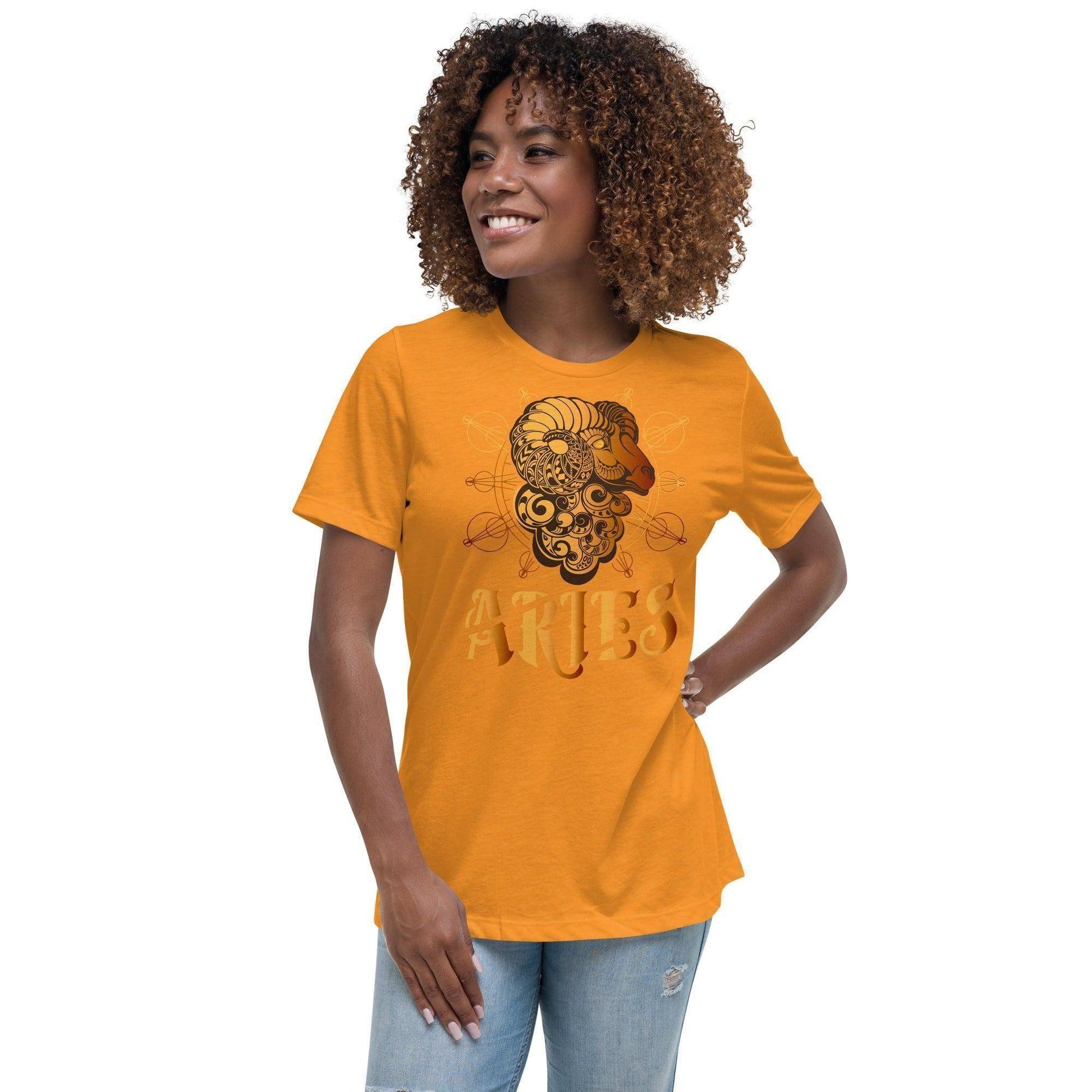 sternzeichen-widder-damen-t-shirt-t-shirt-jlr-design-7 - JLR Design