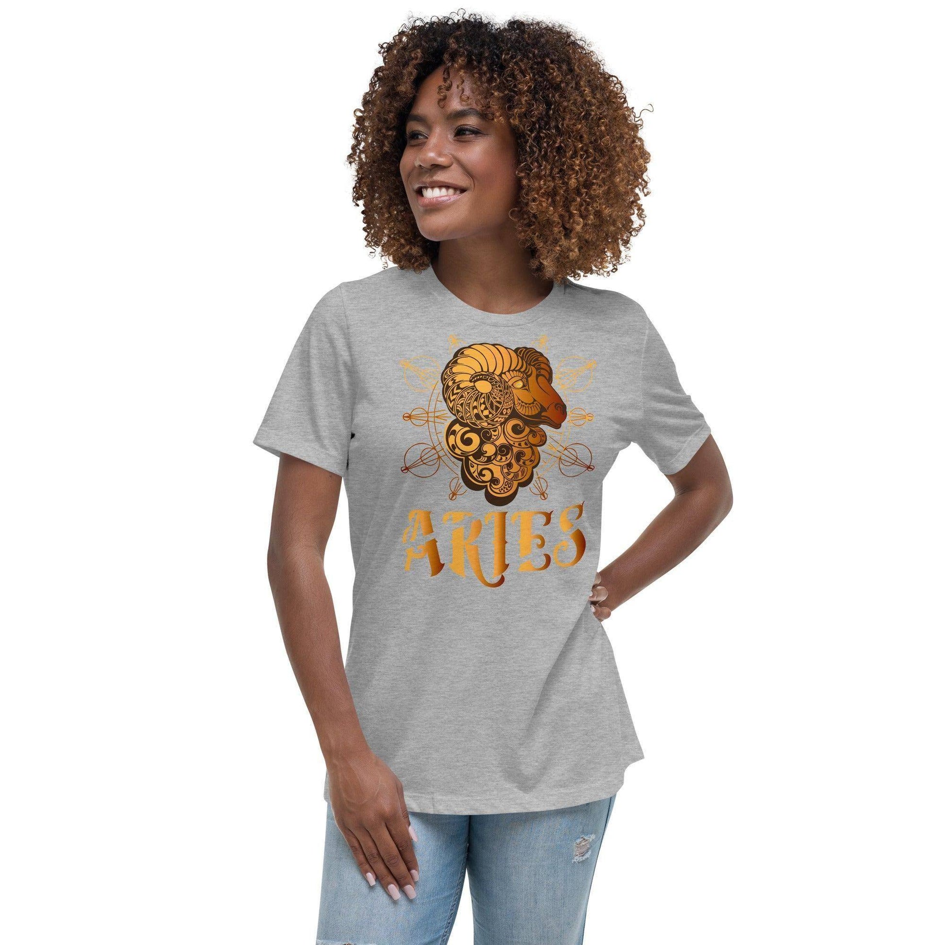 sternzeichen-widder-damen-t-shirt-t-shirt-jlr-design-9 - JLR Design