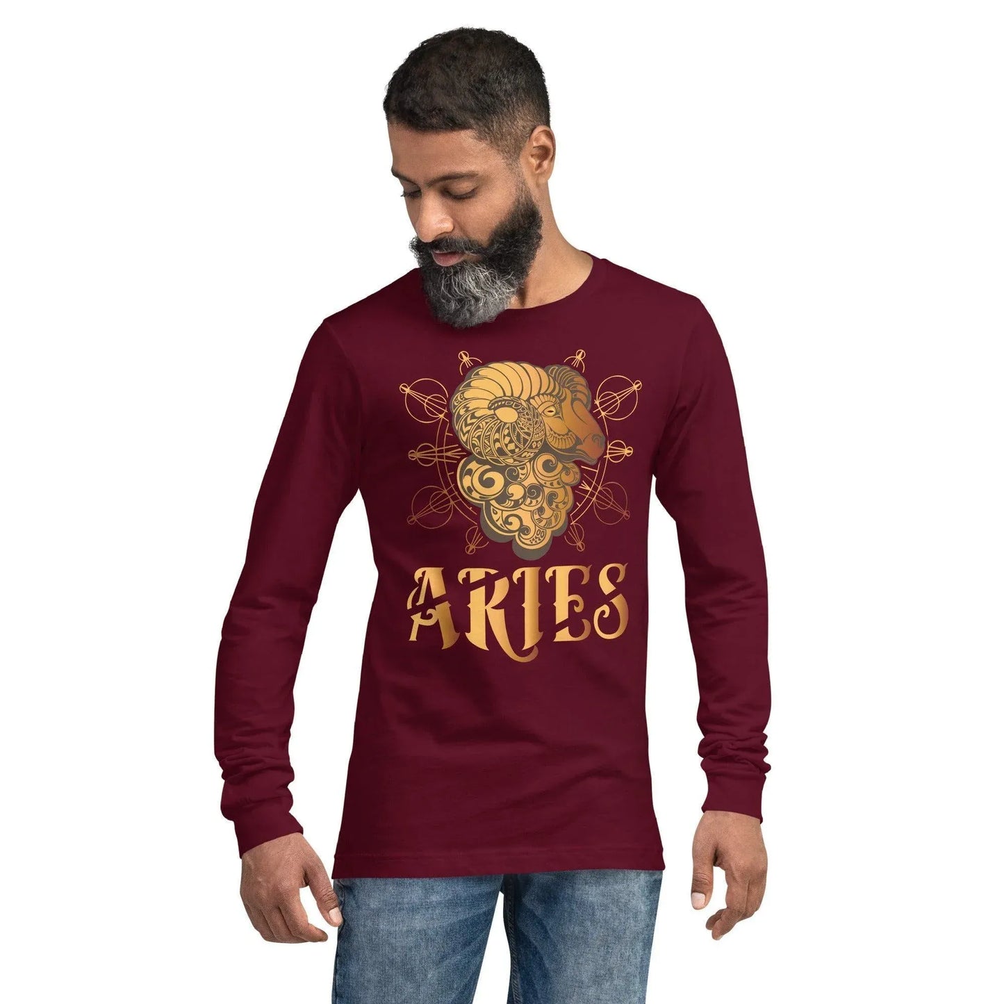 sternzeichen-widder-langarmshirt-langarmshirt-jlr-design-10 - JLR Design