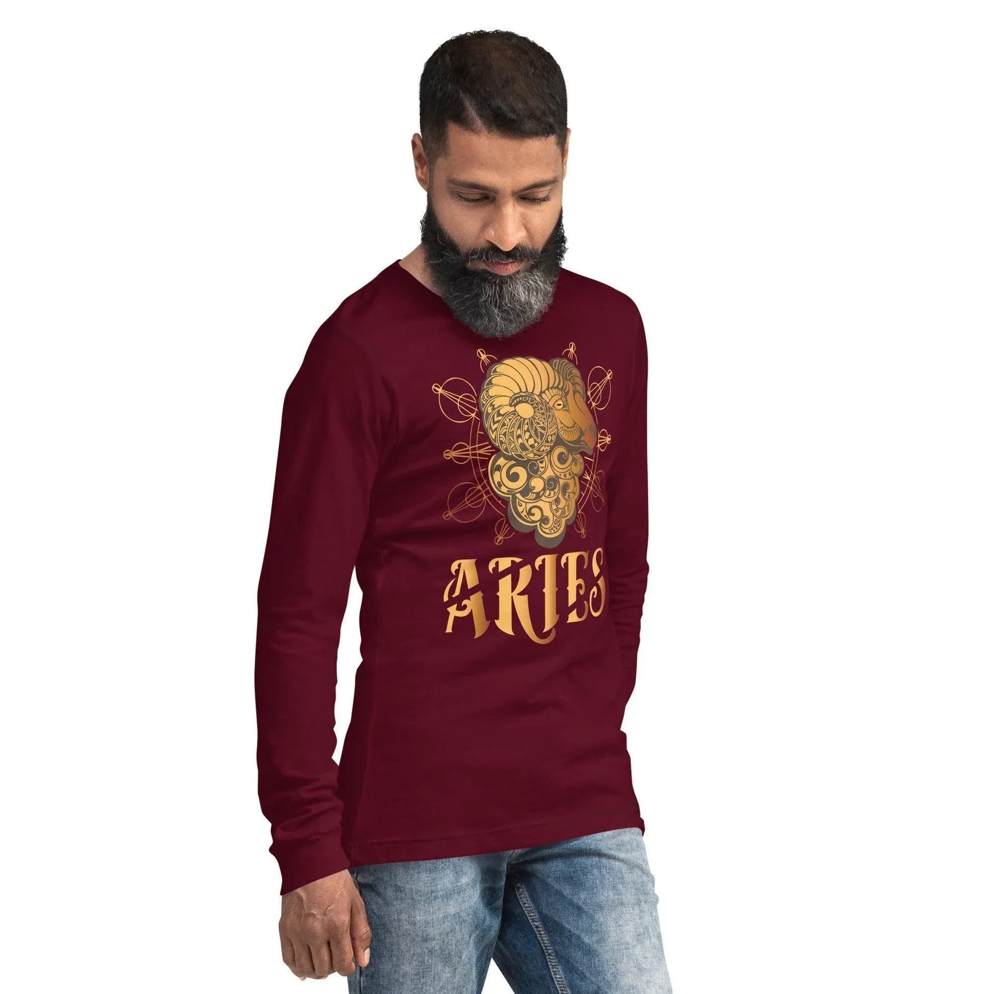 sternzeichen-widder-langarmshirt-langarmshirt-jlr-design-12 - JLR Design