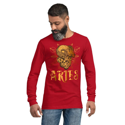 sternzeichen-widder-langarmshirt-langarmshirt-jlr-design-13 - JLR Design