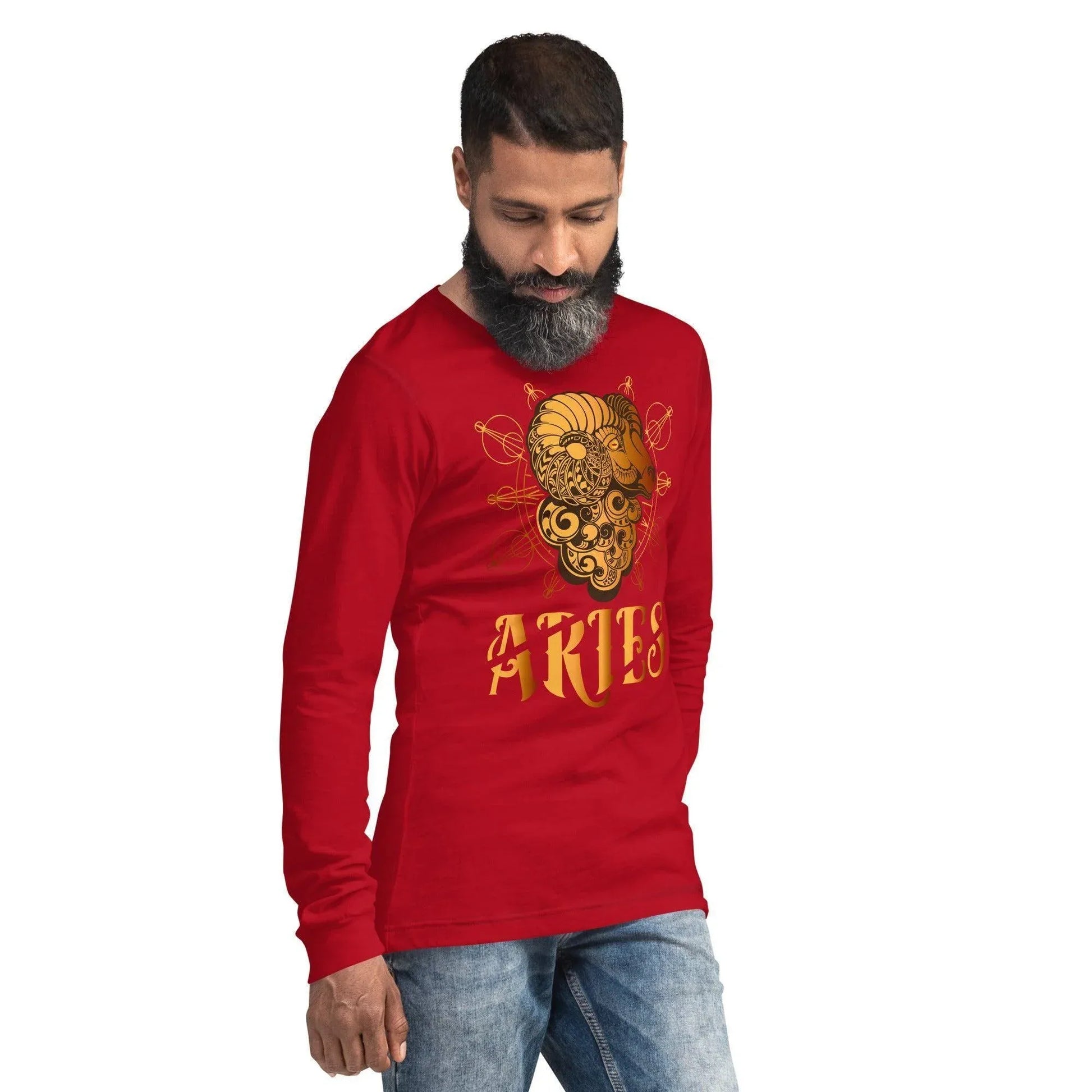 sternzeichen-widder-langarmshirt-langarmshirt-jlr-design-15 - JLR Design