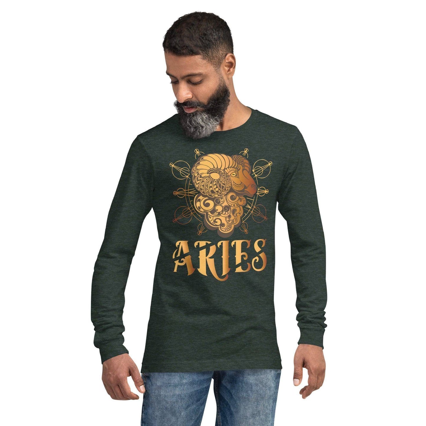 sternzeichen-widder-langarmshirt-langarmshirt-jlr-design-16 - JLR Design