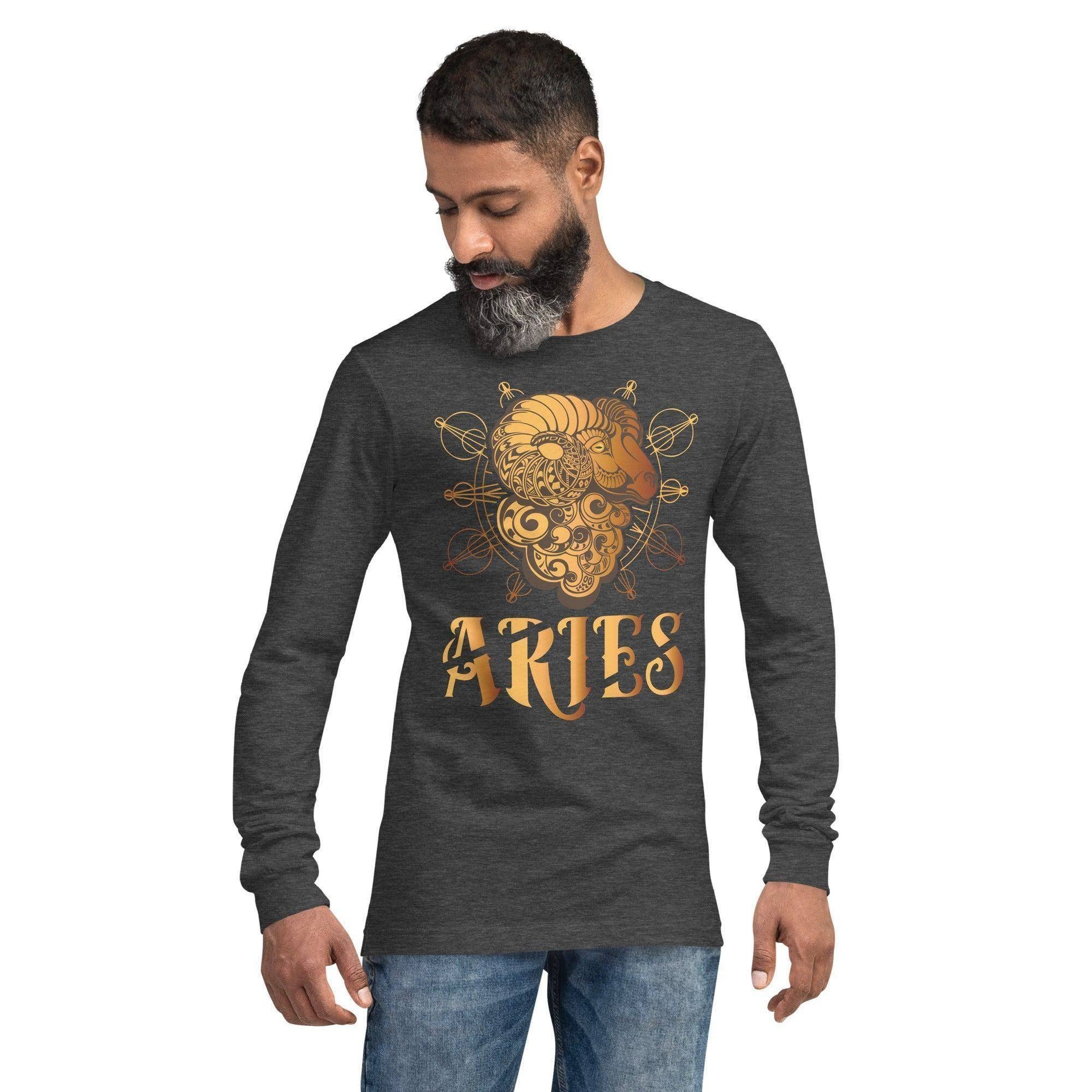 sternzeichen-widder-langarmshirt-langarmshirt-jlr-design-19 - JLR Design