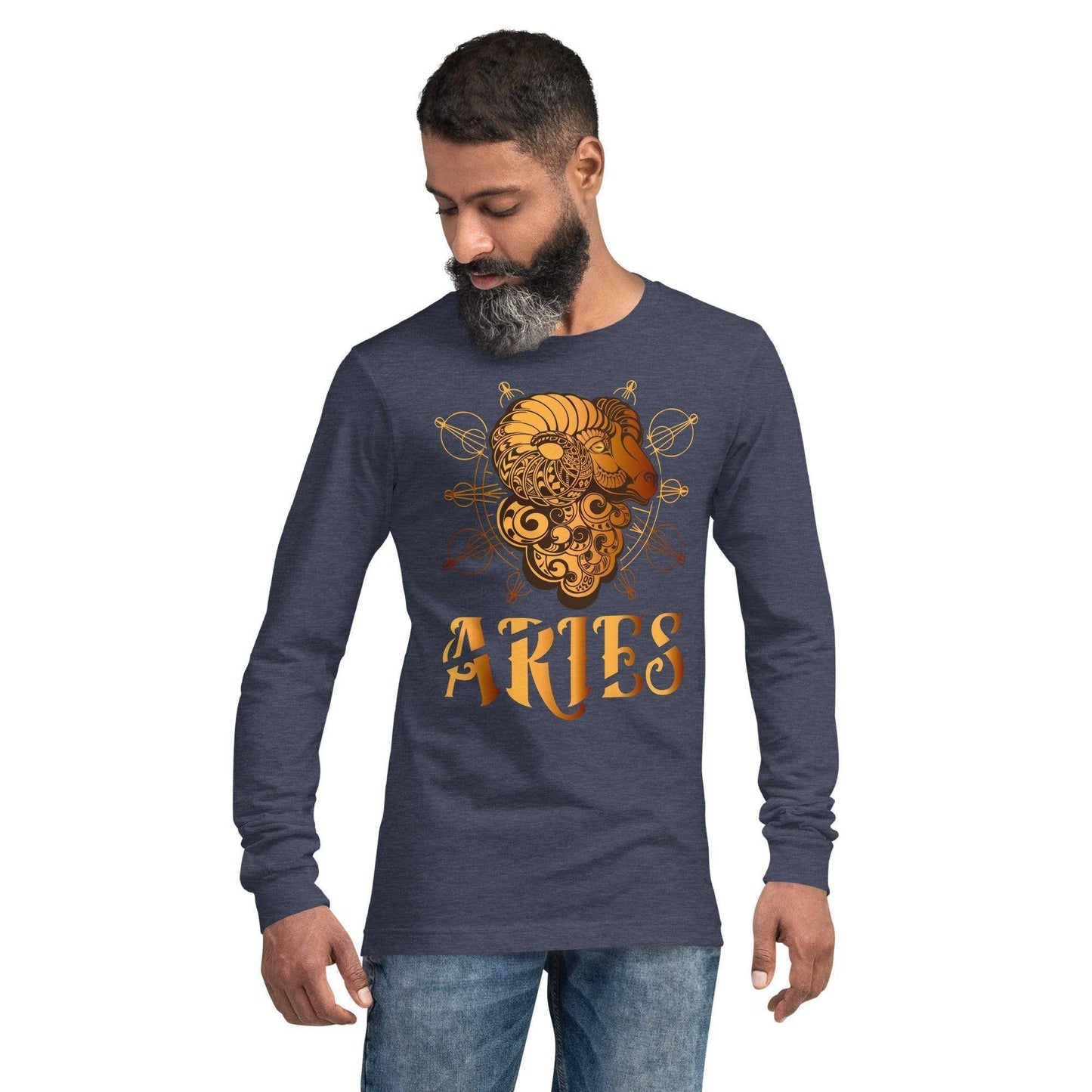 sternzeichen-widder-langarmshirt-langarmshirt-jlr-design-25 - JLR Design