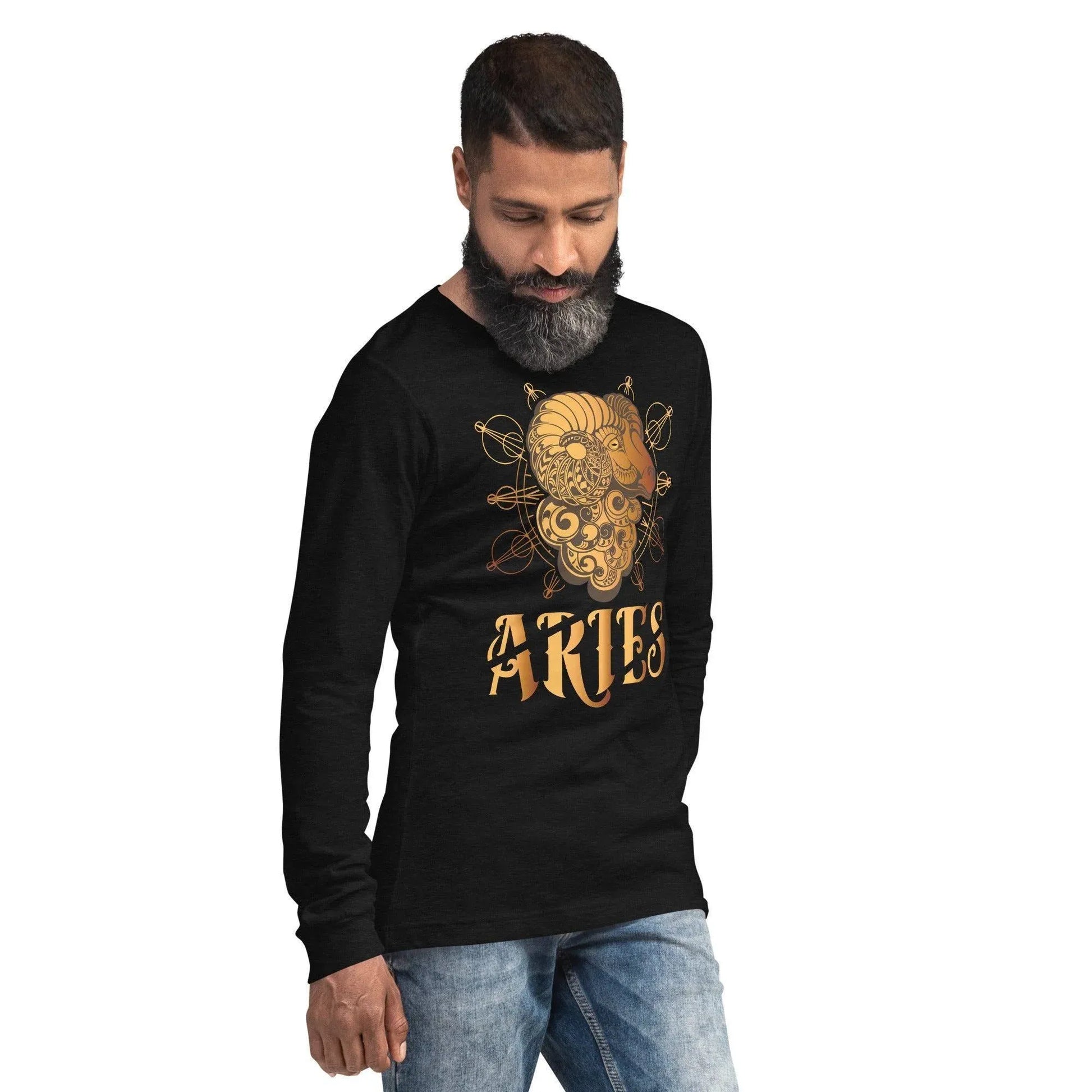 sternzeichen-widder-langarmshirt-langarmshirt-jlr-design-3 - JLR Design