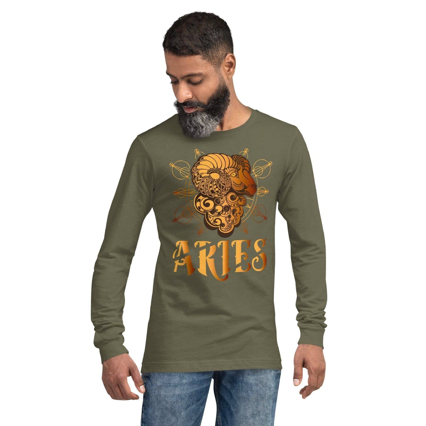 sternzeichen-widder-langarmshirt-langarmshirt-jlr-design-34 - JLR Design
