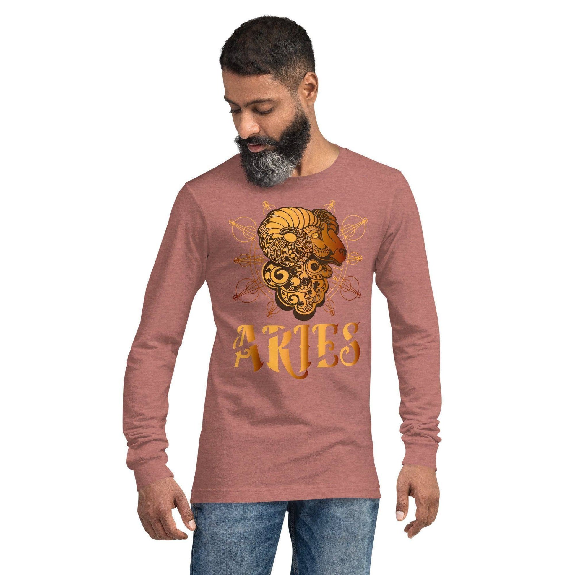 sternzeichen-widder-langarmshirt-langarmshirt-jlr-design-37 - JLR Design