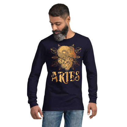 sternzeichen-widder-langarmshirt-langarmshirt-jlr-design-7 - JLR Design