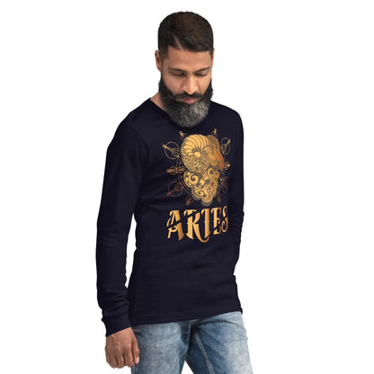 sternzeichen-widder-langarmshirt-langarmshirt-jlr-design-9 - JLR Design